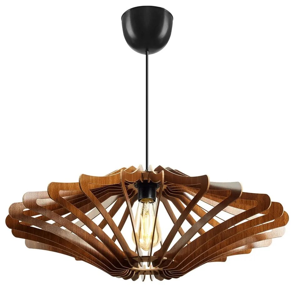 Висящо осветително тяло в естествен цвят ø 47 cm – Opviq lights