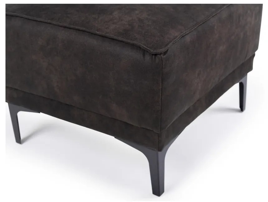 Тъмносива табуретка щот изкуствена кожа Copenhagen - Scandic