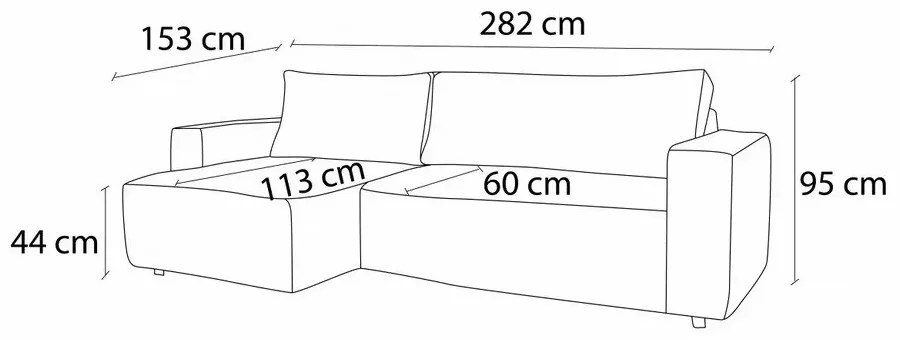 Зелен променлив разтегателен диван Nihad - Bobochic Paris