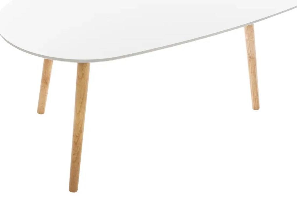 Холна маса atmosphera Mileo, 88x98 cm, 2 бр - Бял