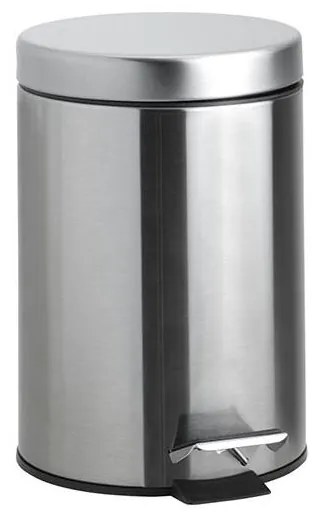 Кош за отпадъци 17x25,5 см неръждаема стомана/сребрист