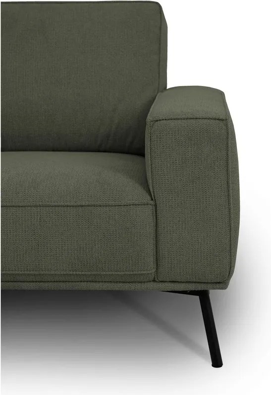 Тъмнозелен шенилов ъглов диван (ляв ъгъл/L форма) Amsterdam – Scandic