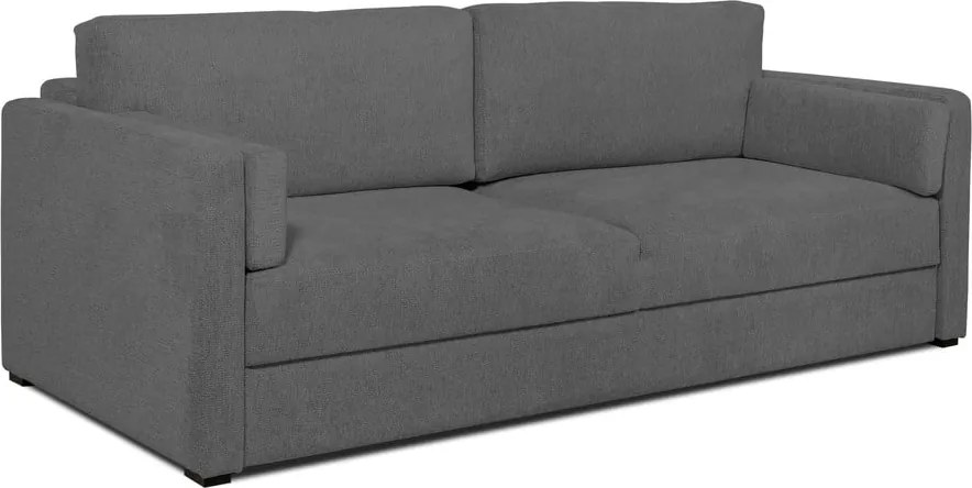 Сив разтегателен диван 218 cm Resmo - Scandic