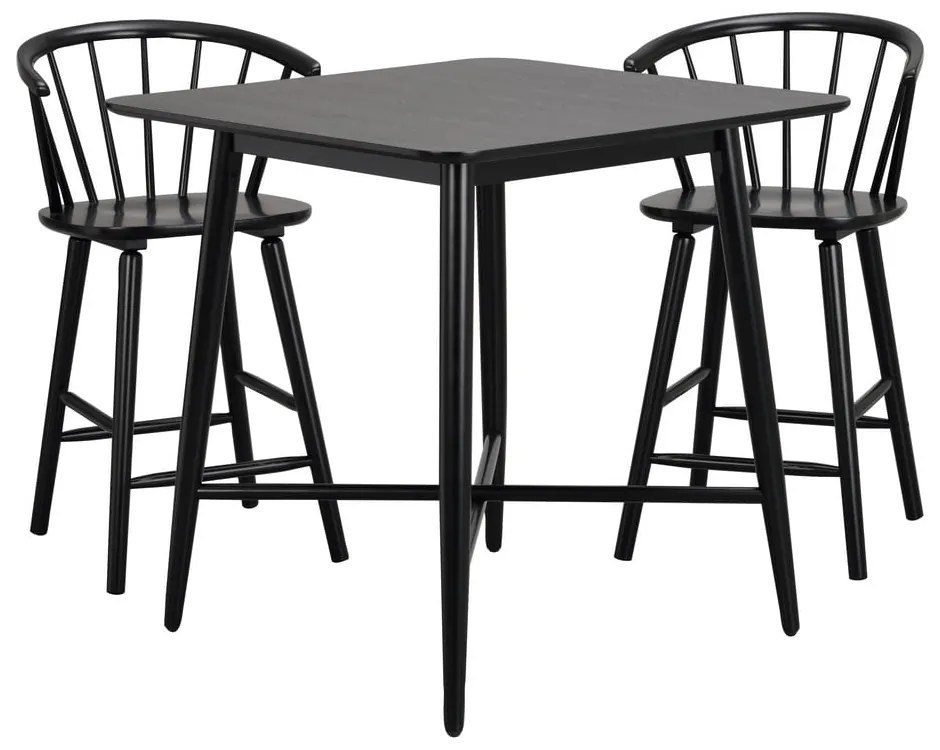 Черна бар маса Lotta - Rowico