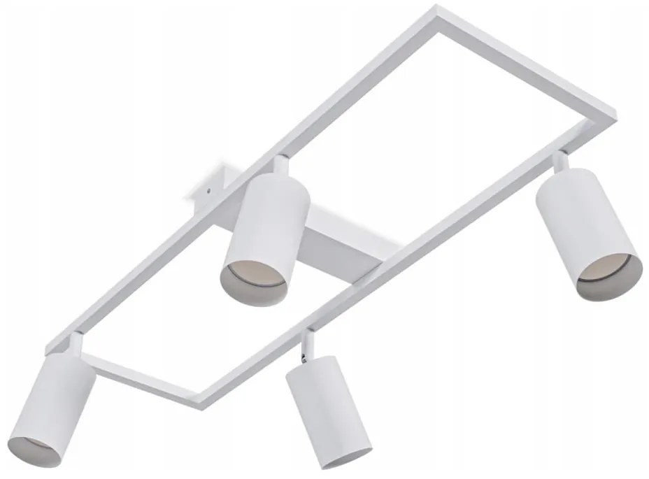 Точково осветително тяло 4xGU10/30W/230V бяло