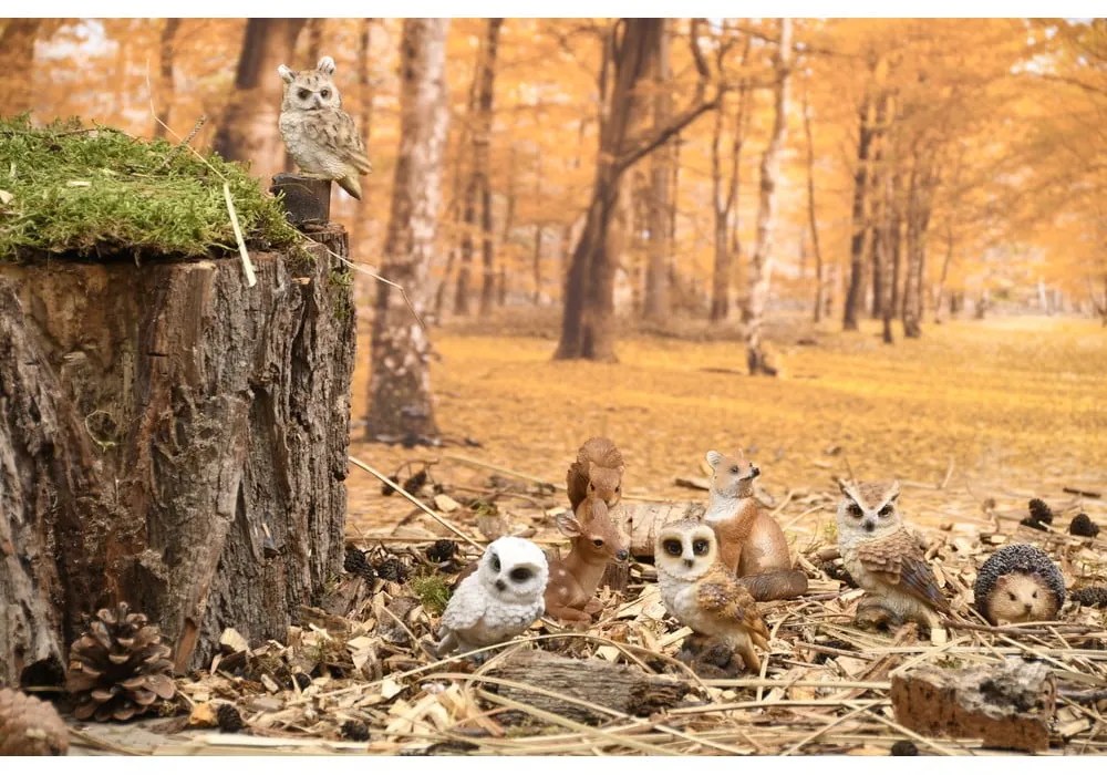 Градински свещи в комплект 4 бр. от полирезин Forest – Esschert Design