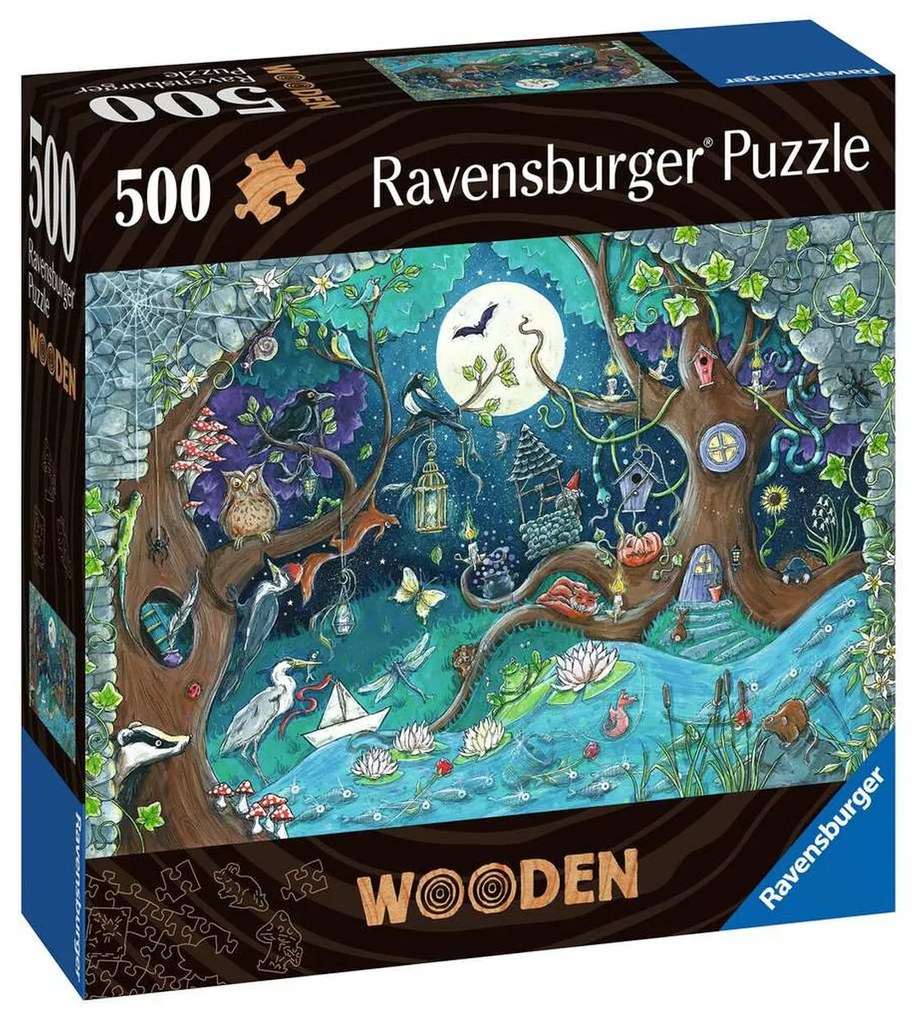 Пъзел Ravensburger 17516 Fantasy Forest Дървен 500 Части