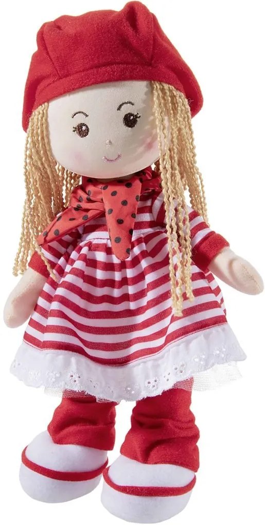 Heunec - Мека кукла с червена шапчица, серия Poupetta, 30 см