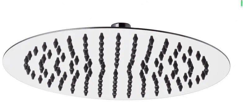 Стационарна душ глава "Алис" - ICH 2031, неръждаема стомана, хром, 1 функция, 20см