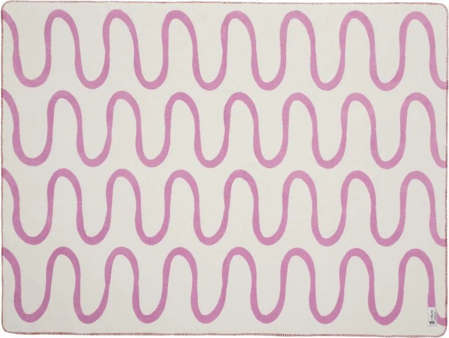 Розово одеяло 150x200 cm Swirl – noo.ma