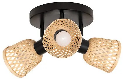 Плафониера atmosphera Lio, 25 cm, Метал. Бамбук