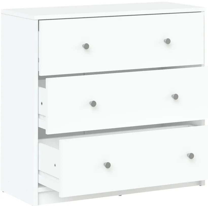 Бял скрин , 72 x 68 cm May - Tvilum