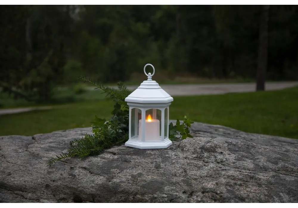 Бял LED фенер, височина 26 см Linta - Star Trading