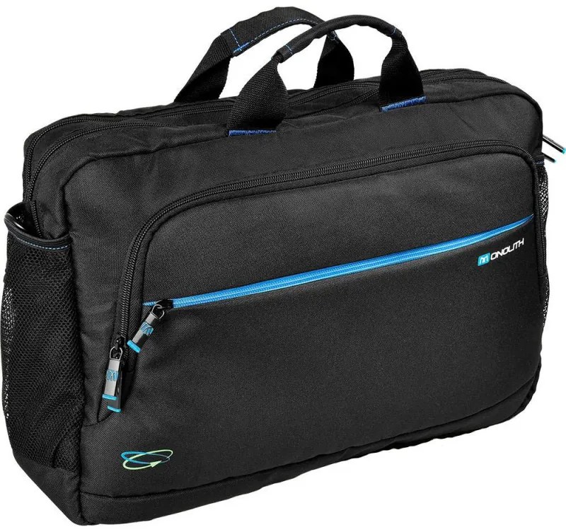 Чанта за лаптоп 15.6" Monolith Blue Line 3313, Рециклирана пластма, Черна