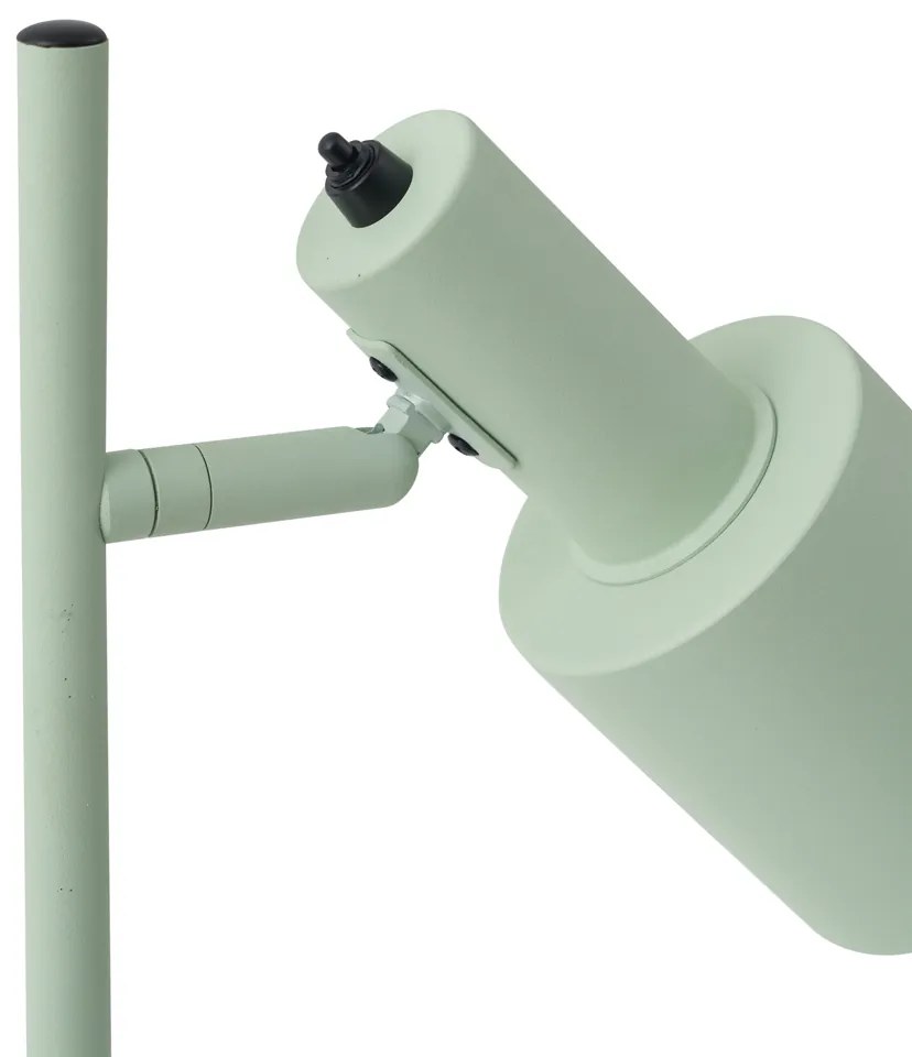 Модерна настолна лампа зелена - Stijn