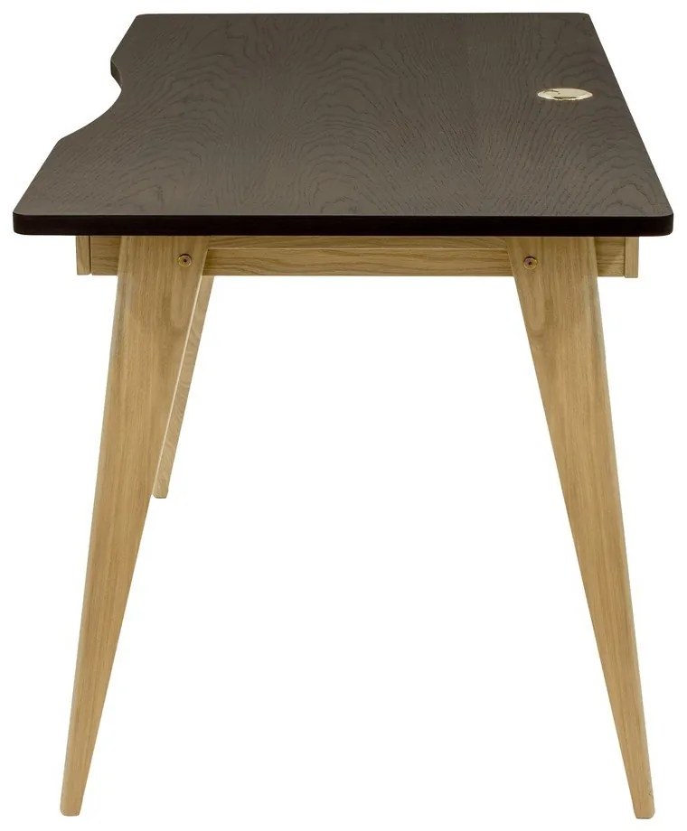 Работна маса от декор от дъб 70x140 cm Nice – Woodman