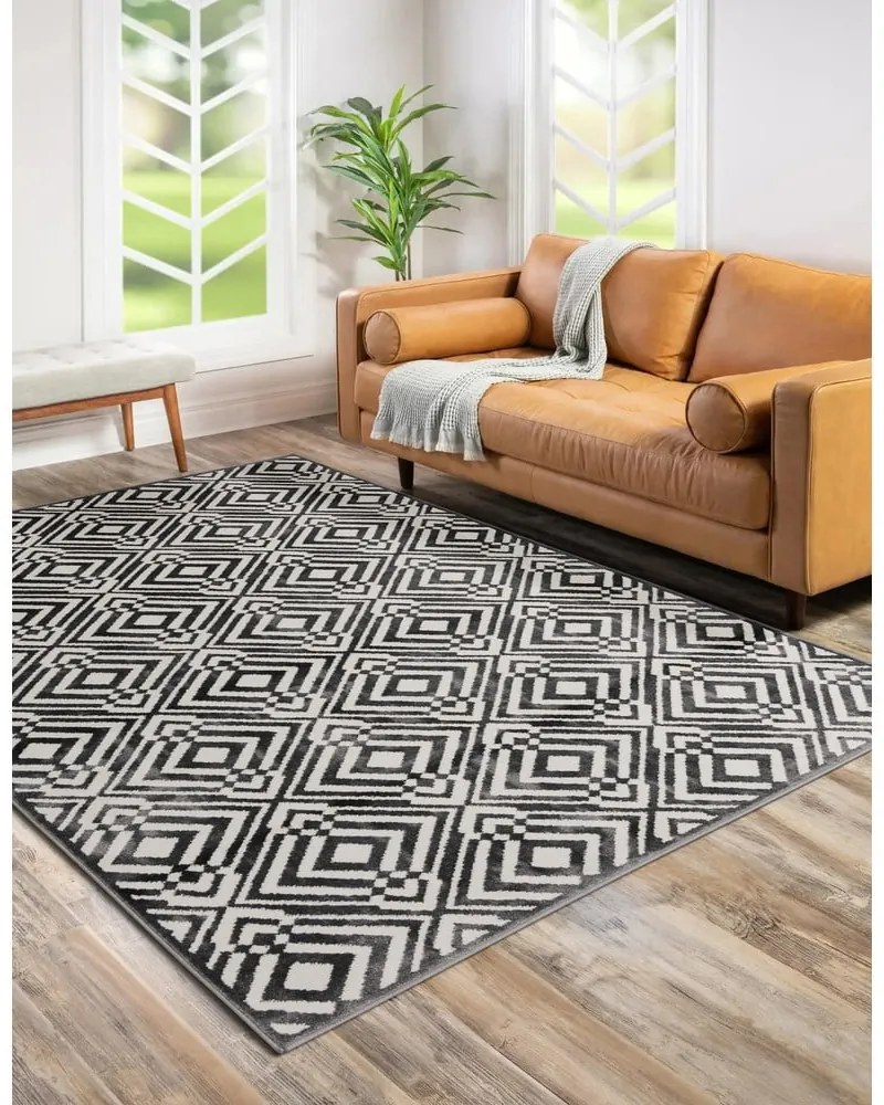 Тъмносив килим 200x280 cm Soft – FD