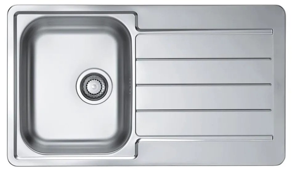 ALVEUS 1065560 - Мивка LINE 86x50 см, матова стомана/satin