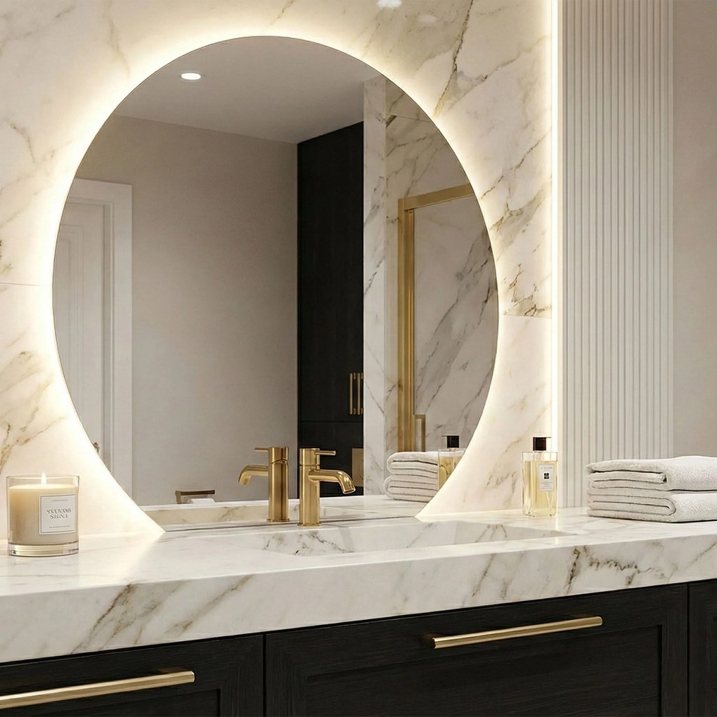 Огледало LED 100cm Fabio