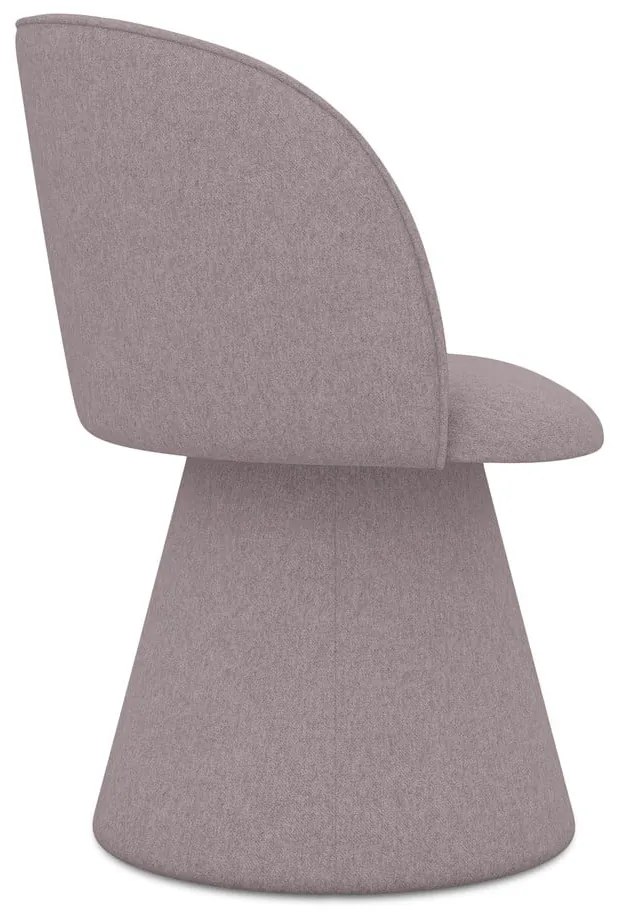 Тапициран трапезен стол в цвят лавандула Maia – Makamii