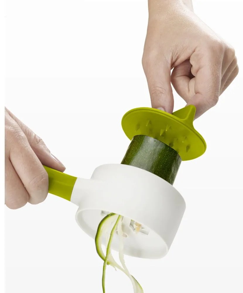 Зелен и бял спирализатор SpiroGo - Joseph Joseph