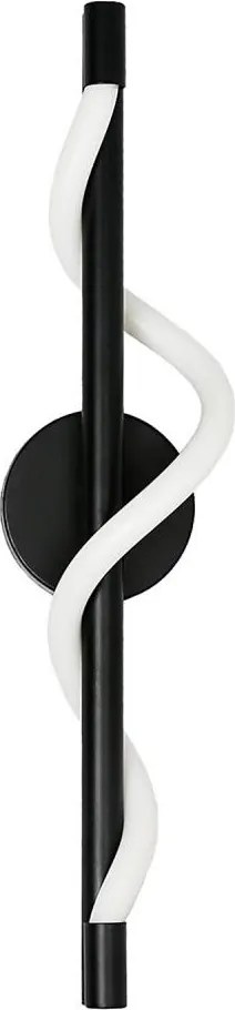 LED стенен аплик MELECA LED/12W/230V 3000/4000/6000K черен