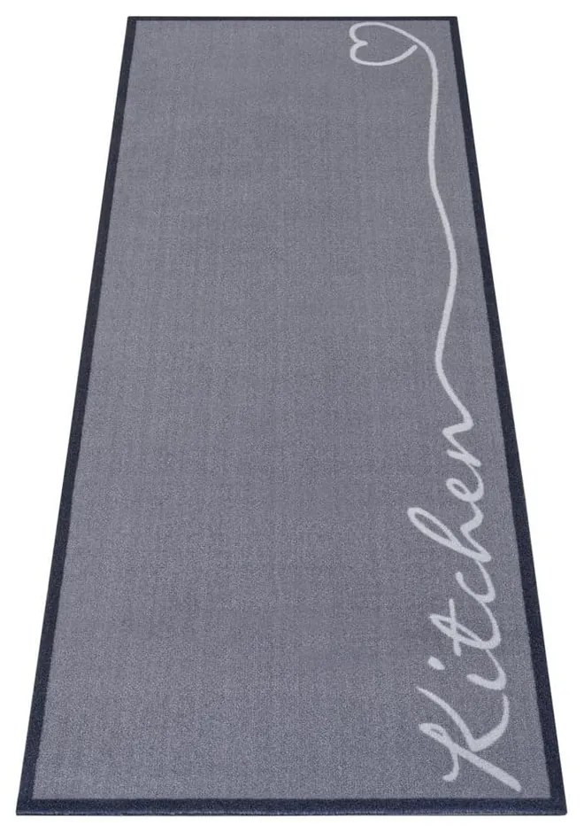 Сива пътека Zala Living Kitchen, 50 x 150 cm