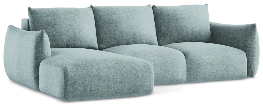 Син сгъваем ъглов диван (ляв ъгъл) Leila – Makamii