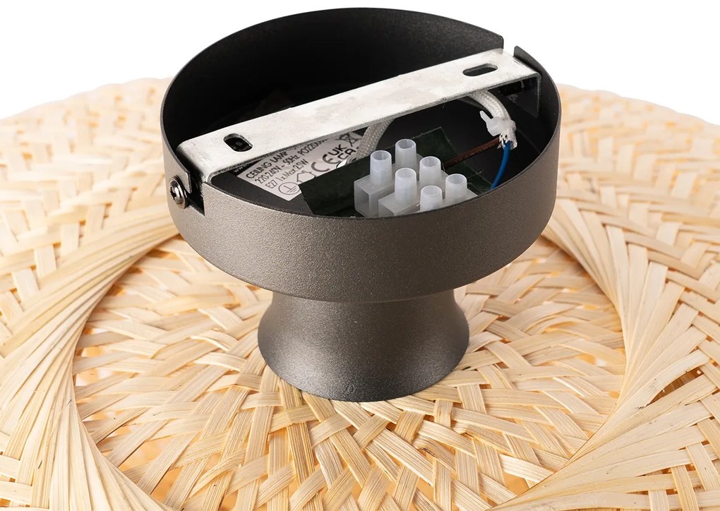 Ориенталски таванен аплик бамбук 50 см - Ostrava