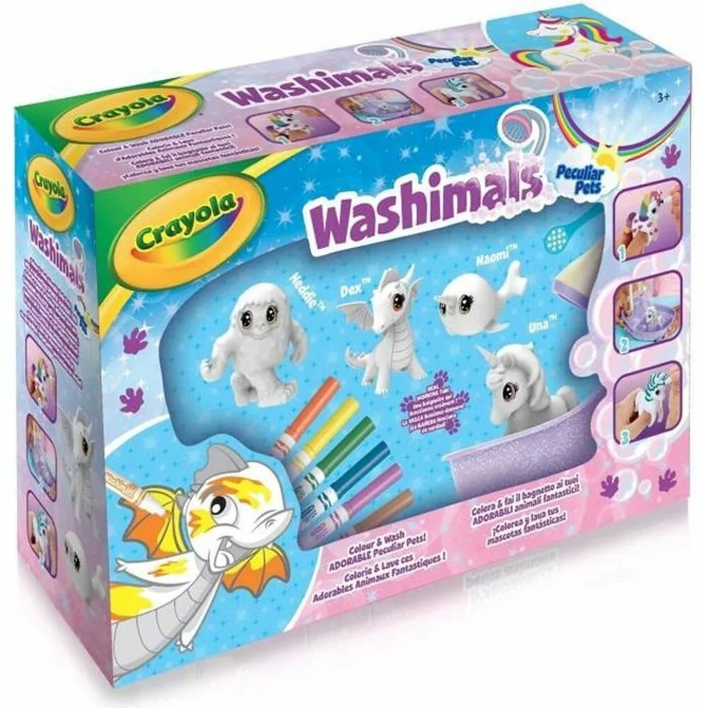 Занаятчийска игра Crayola Washimals Индивидуално