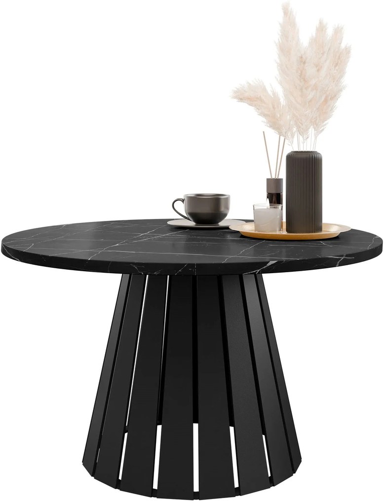 Кафе маса Circolo-Черно Мрамор