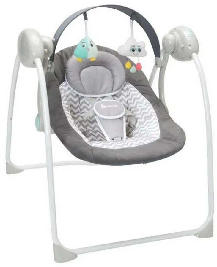 Люлеещ се стол Badabulle Comfort Swing Сив Бял