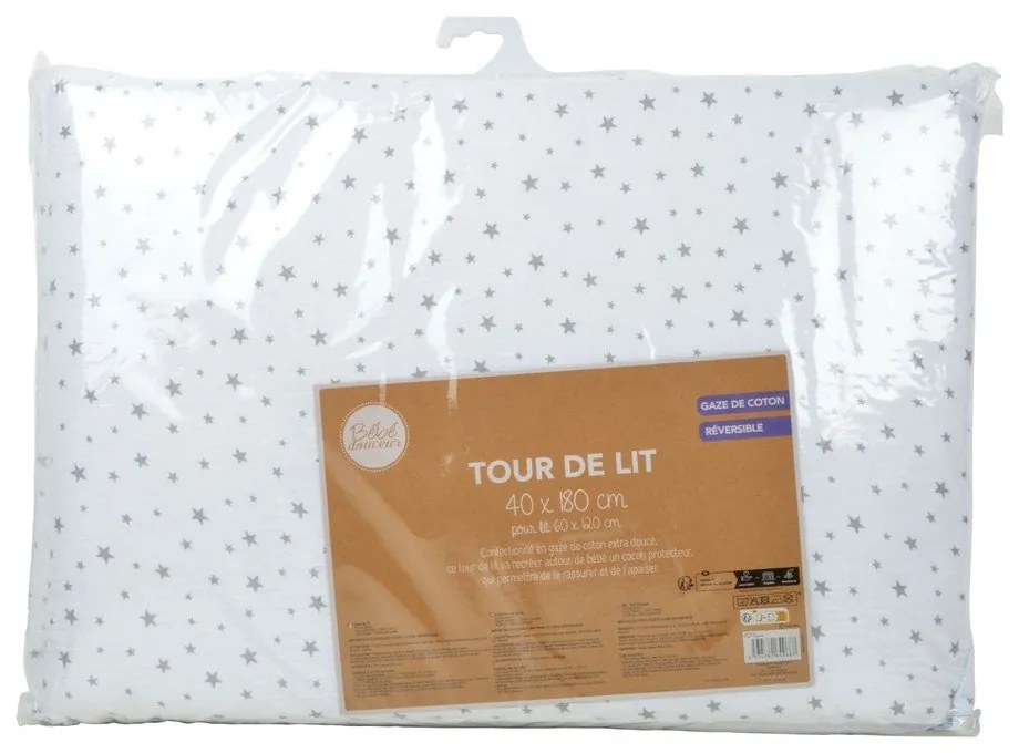Предпазител за детско креватче 180 cm – Bébé Douceur