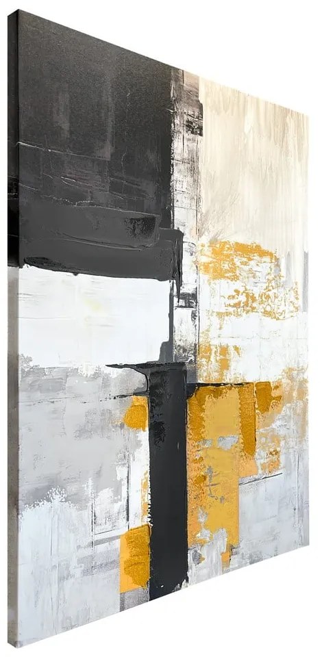 Картина с ръчно изрисувани елементи 70x100 cm Jade – Styler