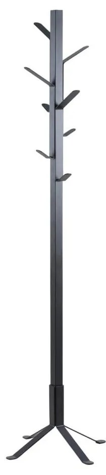 Черна метална закачалка Vinson - Actona