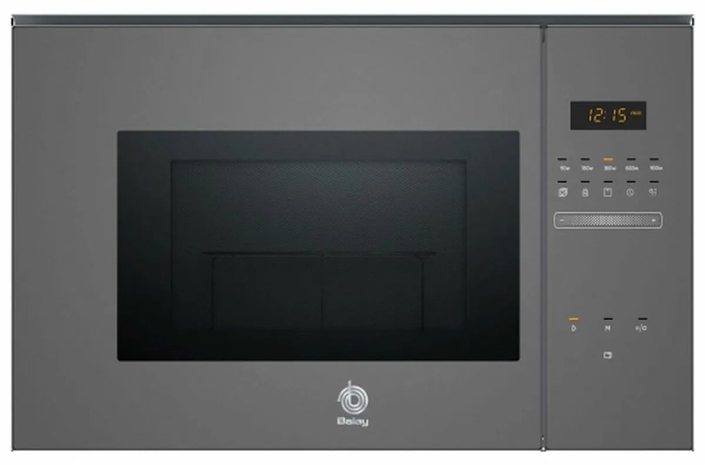 микровълновата фурна Balay 3CG5175A2 1200W 25 L Антрацит Черен Сив 1200 W 900 W 20 L 25 L