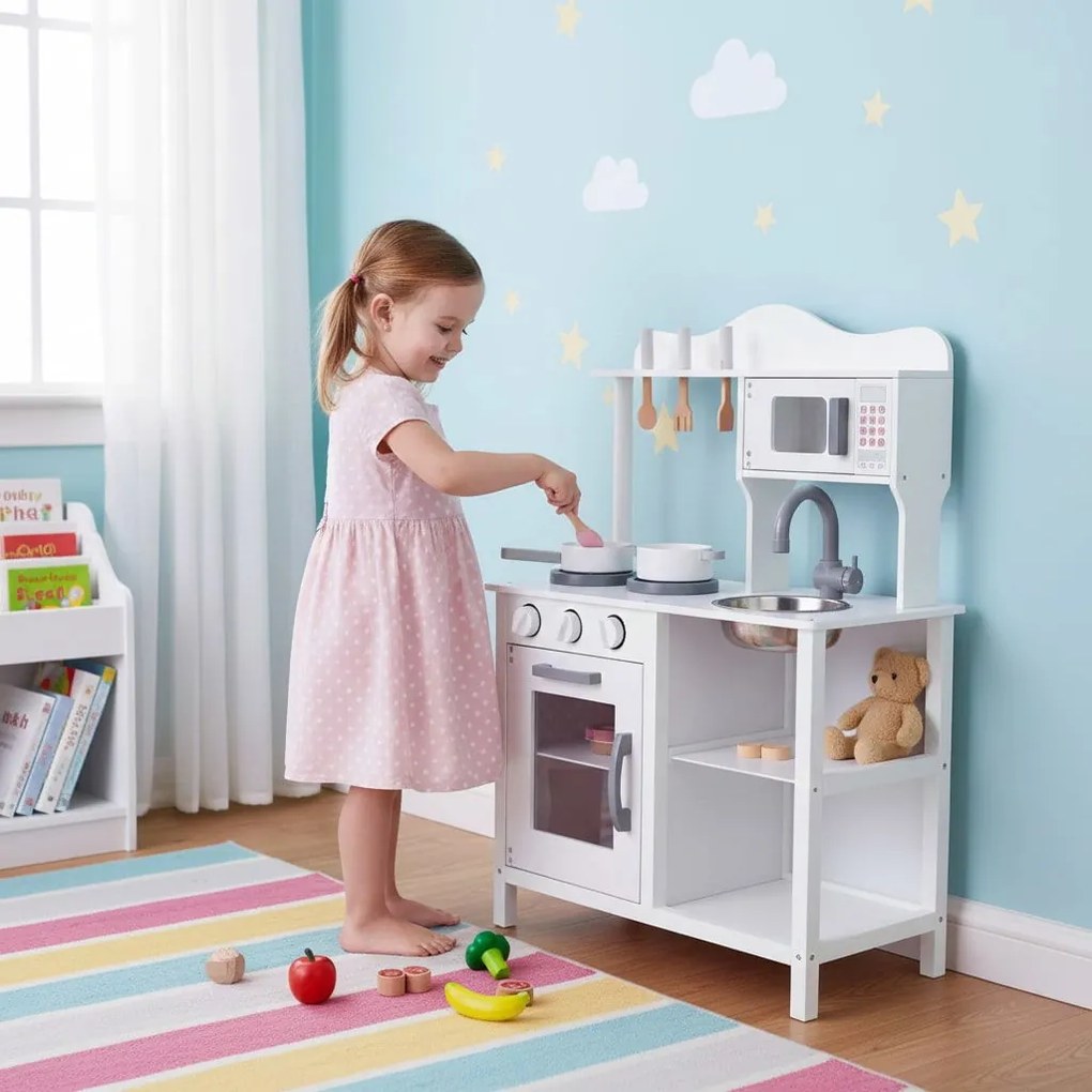 Детска кухня Joyland Baltimore-бял