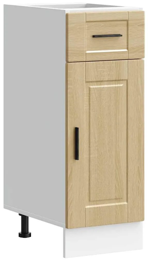 853940 vidaXL Кухненски шкаф Porto, дъб сонома, инженерно дърво