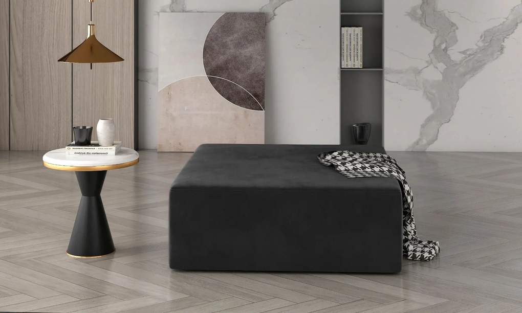 Пуф Milek-дървени въглища