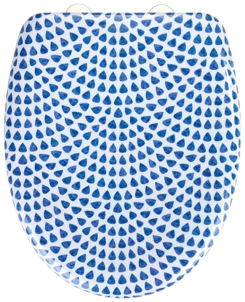 Тоалетна седалка с автоматично затваряне 37,5 x 41,5 cm Sevilla - Wenko