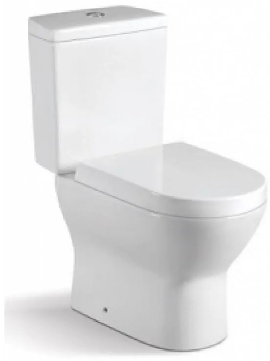 Моноблок ICC 7970GEB UF S, седалка и капак, порцелан, бял, 79x70x38см