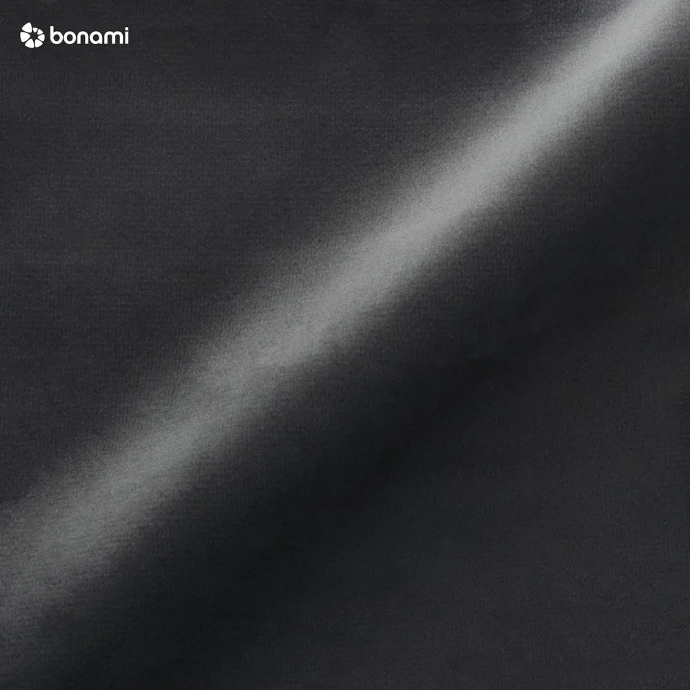 Тъмносив ъглов диван от кадифе , десен ъгъл Bali - Cosmopolitan Design