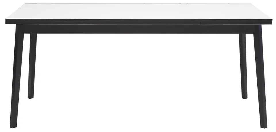 Черно-бяла сгъваема маса за хранене от дъб Hammel , 180 x 90 cm Single - Hammel Furniture