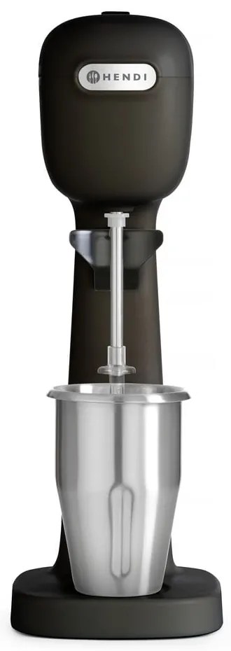 Матово черен шейкър за мляко – Hendi