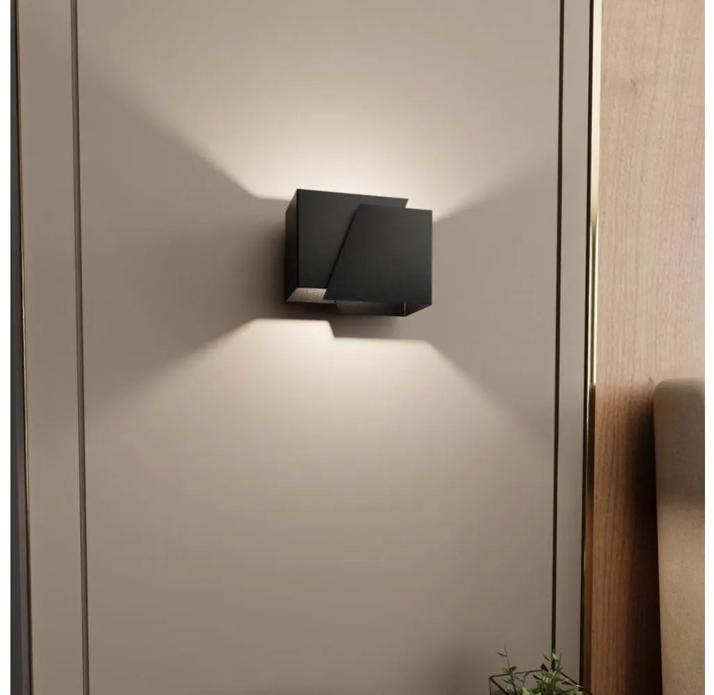 Аплик FROST 1xG9/8W/230V черен