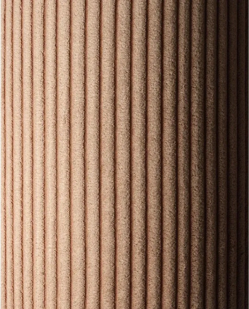 Кафява детска възглавница за диван от рипсено кадифе Roll – Wigiwama