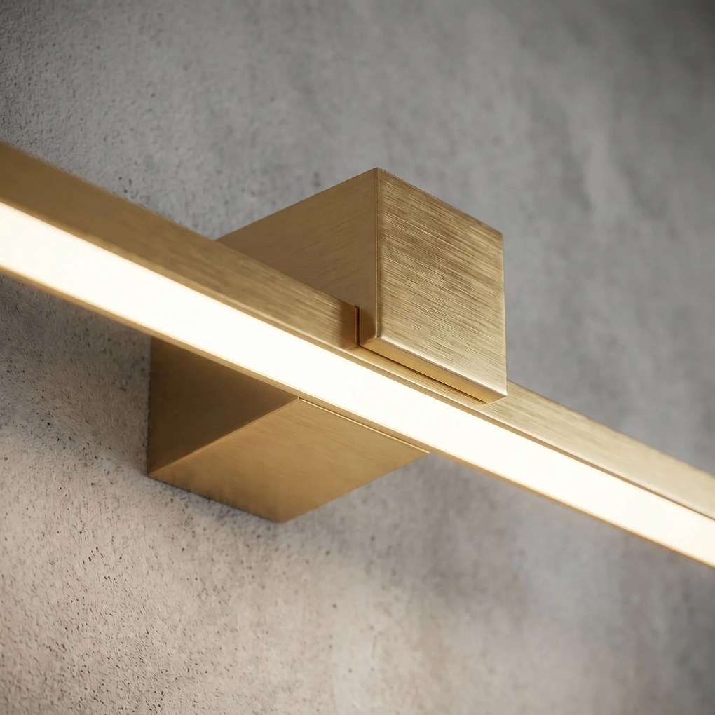 LED аплик за баня SWE047-1W 60cm GOLD BRUSH
