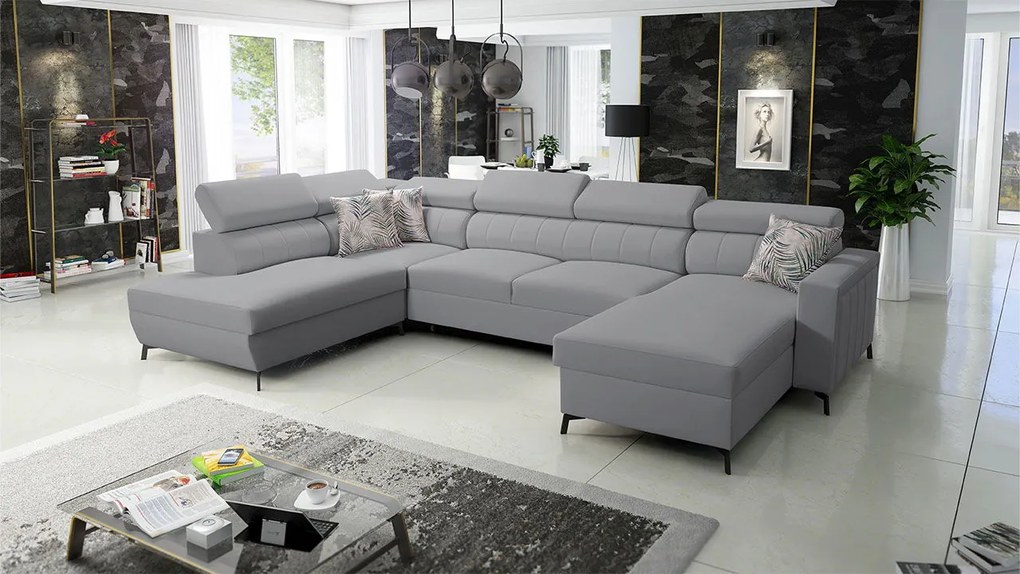 Ъглов диван Baltico VI-Right-Gkri