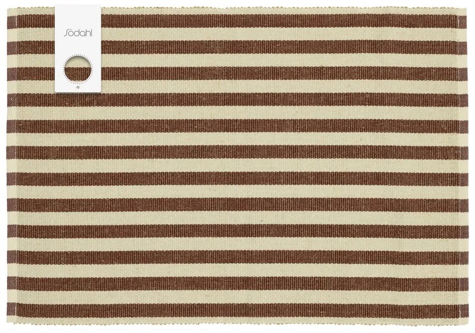 Подложки за хранене в комплект от 2 бр. със смес от юта 33x48 cm Statement Stripe – Södahl