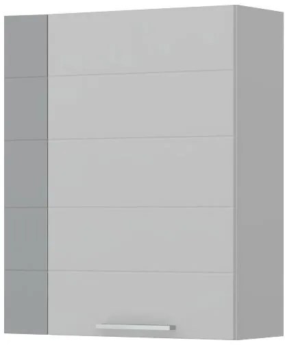 Възможност за персонализиране Висящ шкаф разширение Hudson V9-White - Gray